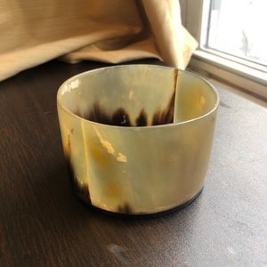 Diana Von Furstenberg horn wine holder